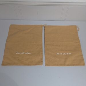 New unused Acne Studios dust bags (pair)